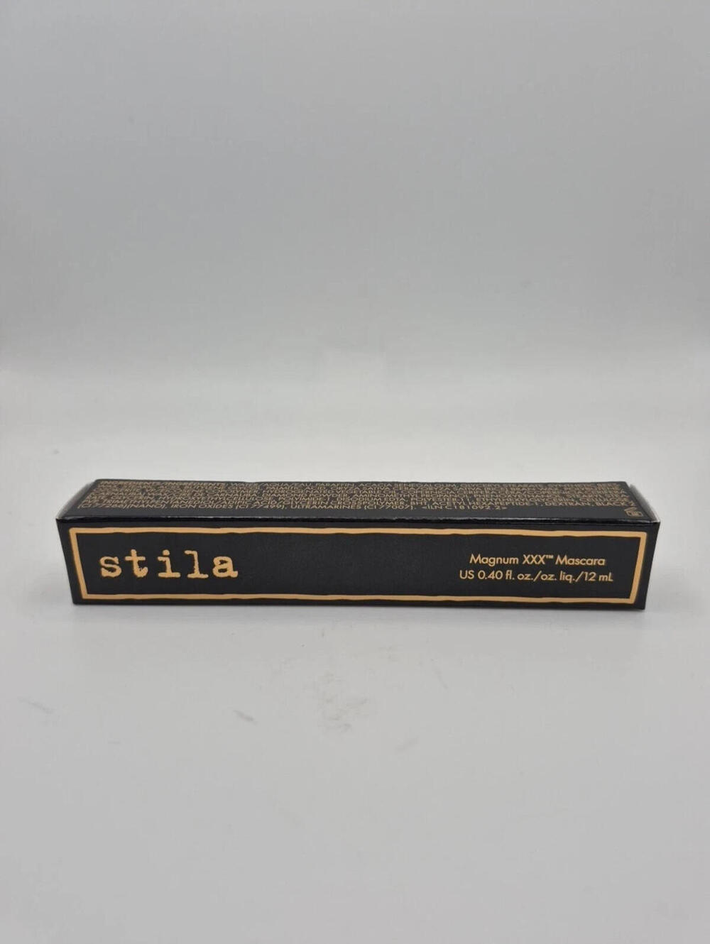 stila Magnum XXX Lash Mascara, Black Voluminous Sky-High Volume, Full Size